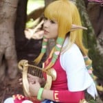 Zelda and Link Cosplay Model