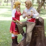 Zelda and Link Outfit Cosplay