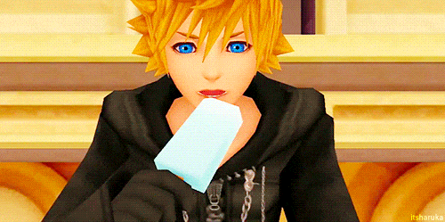 Kingdom Hearts HD 1.5 Remix salty but sweet icecream celebration