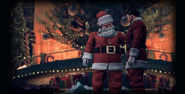 A Christmas song in Saints Row 4