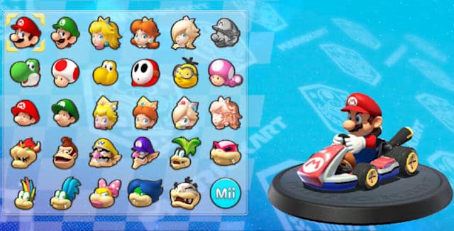 Mario Kart 8 Unlockable Characters