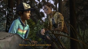 The Walking Dead Game: Season 2 Episode 4 Clementine In The Forest screenshot