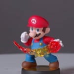Amiibo Mario Figure Closeup Wii U Nintendo