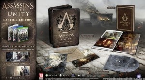 Assassin's Creed Unity Bastille Edition Details Artwork