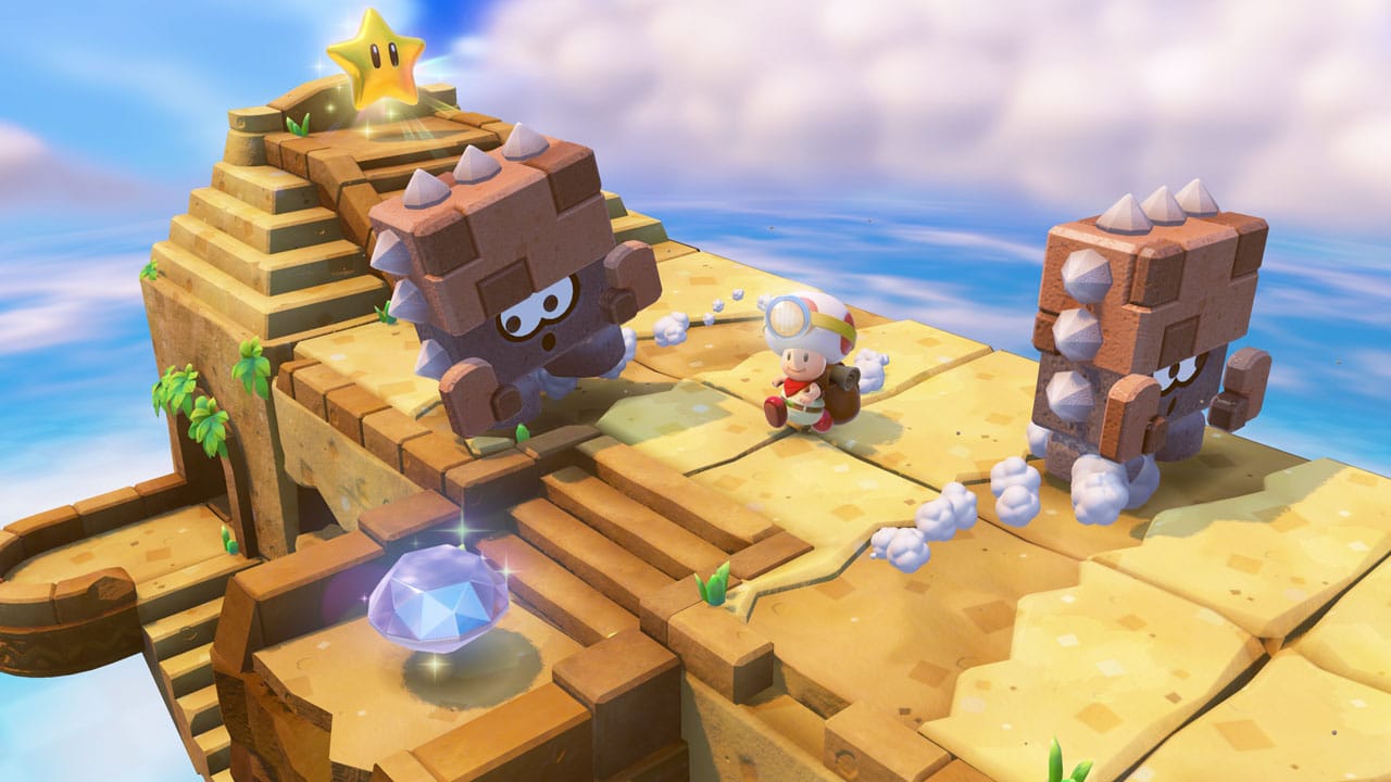 Captain Toad Gold Star Gameplay Screenshot Wii U