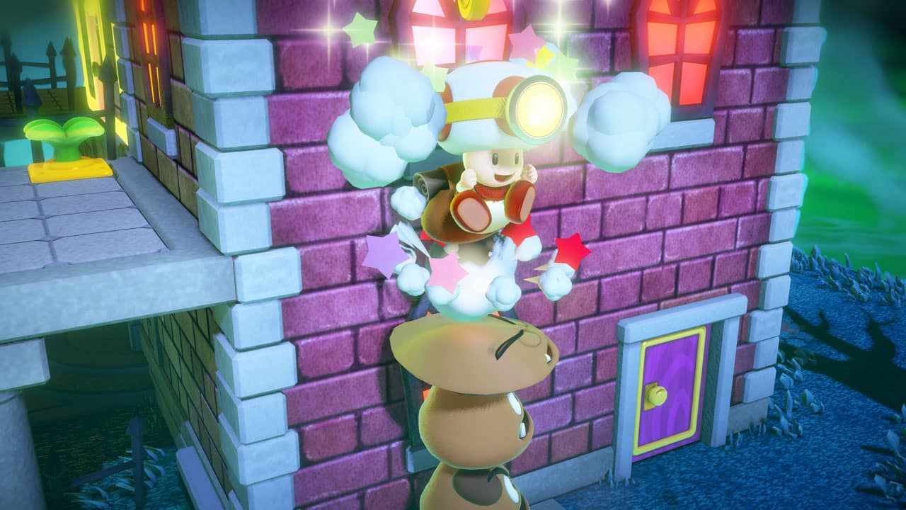 Captain Toad Goomba Stomping Baddies Gameplay Screenshot Wii U