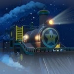 Captain Toad Treasure Tracker Train Level Gameplay Screenshot