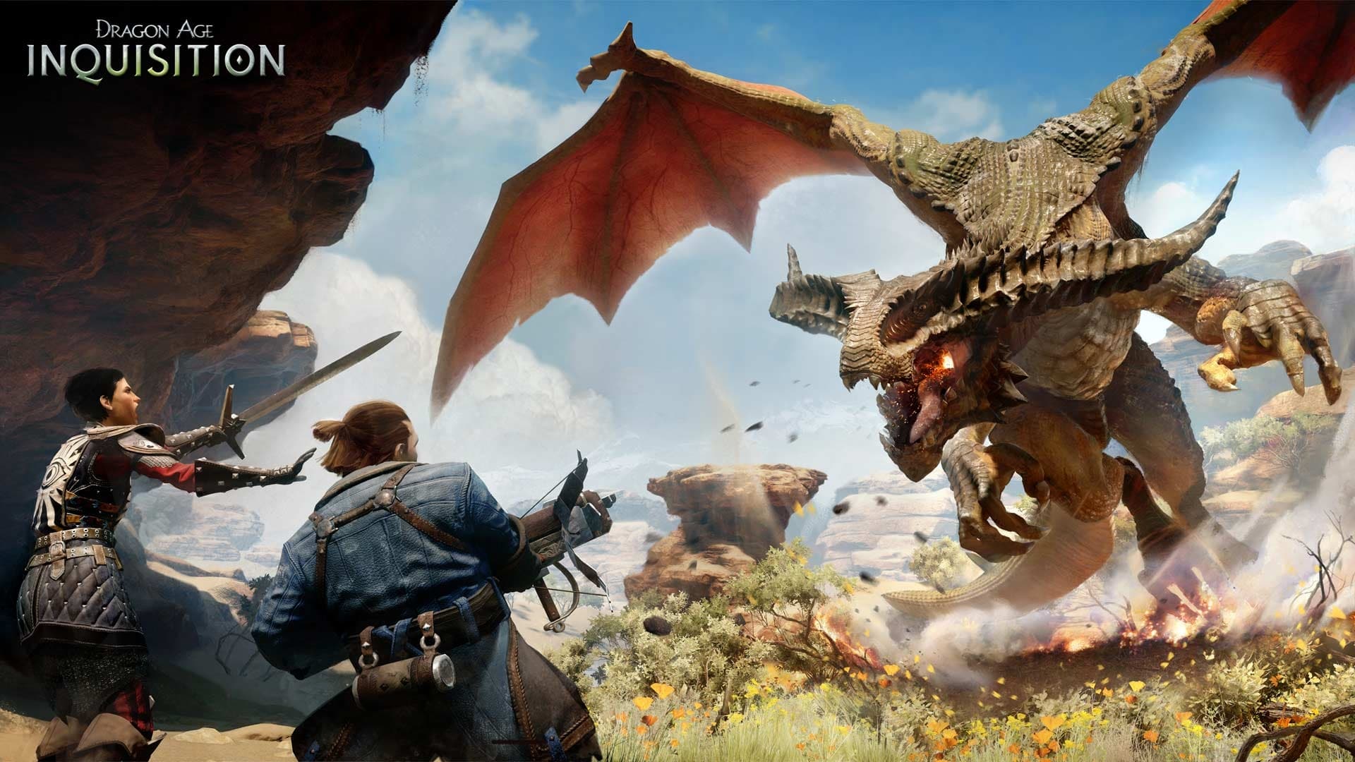 Dragon Age 3 Dragon Attacks Gameplay Screenshot