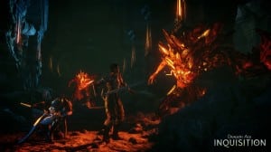 Dragon Age 3 Fire Beast Enemy Screenshot