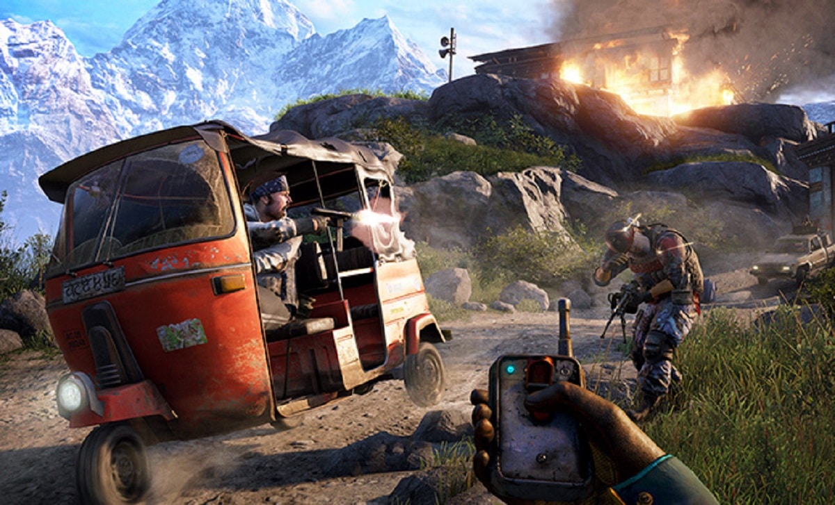 Far Cry 4 Gameplay Vehicles Screenshot