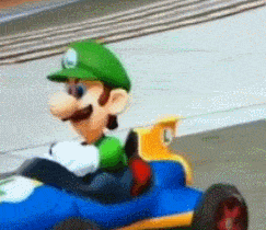 Mario Kart 8 Luigi Death Stare