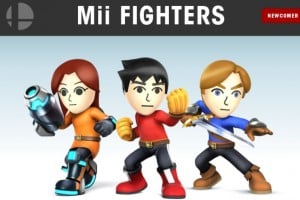 Mii Fighters Super Smash Bros. 4 Banner Artwork Wii U 3DS Official