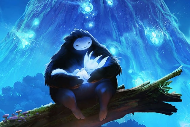 Ori And the Blind Forest Bear and Cub Artwork Official
