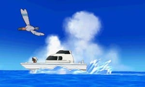 Pokemon Omega Ruby Alpha Sapphire Wingull Boat Cutscene Screenshot 3DS