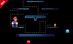 Smash 4 Pac-Man 3DS Maze Stage Gameplay Screenshot E3 2014