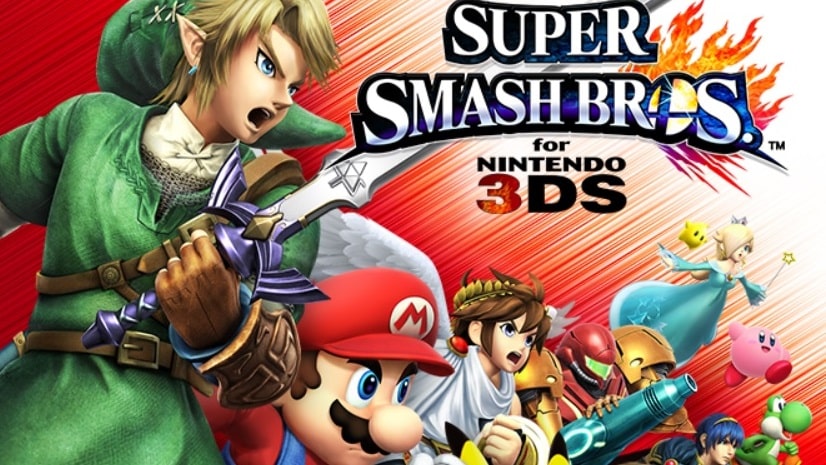 Super SmashBros. 4 3DS Cast Artwork Official Cropped