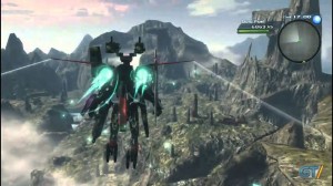 Xenoblade Chronicles X Flying Mech Gameplay Screenshot Wii U