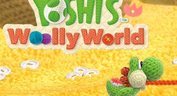 Yoshi's Woolly World Beanbag Yoshi Close Up Artwork Official (Wii U)