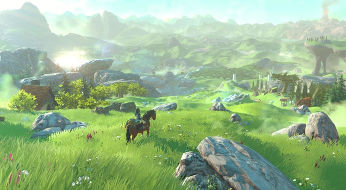 Zelda Skyrim Wii U 2015 Sprawling Hyrule Artwork