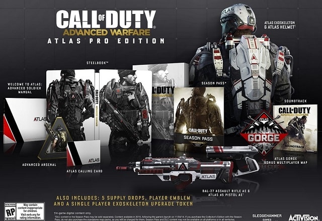 Call of Duty: Advanced Warfare Atlas Pro Edition Banner Artwork