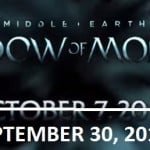 Middle Earth: Shadow of Mordor Release Date Banner Artwork
