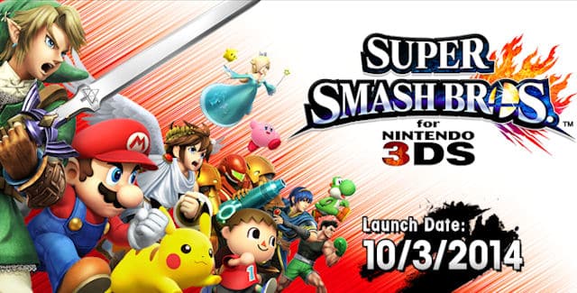 Super Smash Bros 3DS Release Date