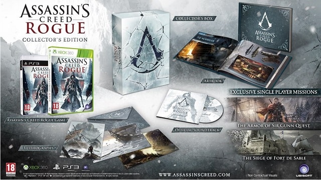 Assassin's Creed: Rogue Collector's Edition Banner Artwork