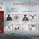 Assassin's Creed Rogue PAL Pre-Order Extras Officer Commander Templar Packs