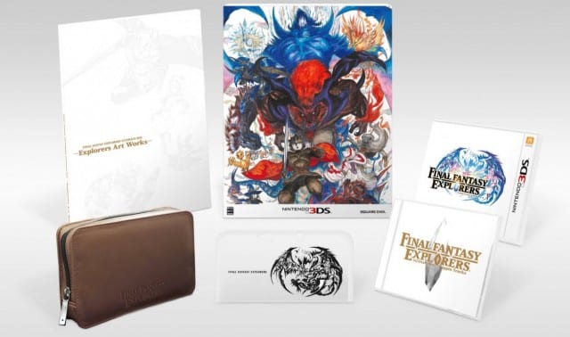 Final Fantasy Explorers 3DS Collector's Edition Contents Included  Japan Price 135 USA Dollars