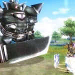 Final Fantasy Explorers Iron Giant Gameplay Screenshot 3DS