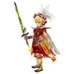 Final Fantasy Explorers Onion Knight Bonus Weapon And Armor Set Artwork 3DS