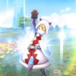 Final Fantasy Explorers White Mage Gameplay Screenshot 3DS