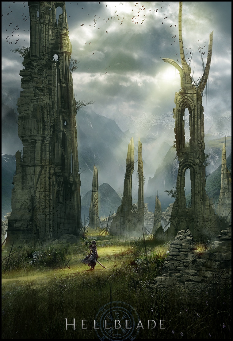 Hellblade Ruins of the Ancients artwork