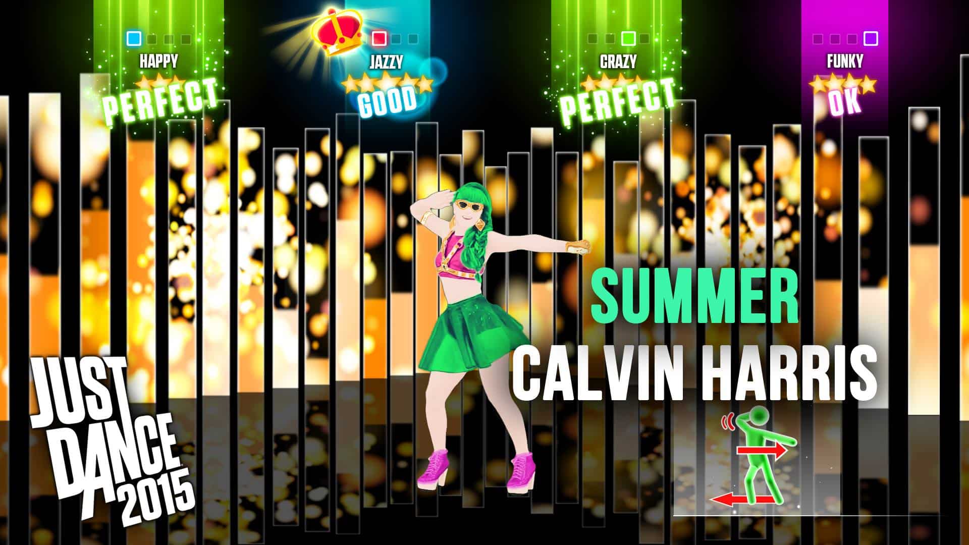 Just Dance 2015 Summer Calvin Harris Song Gameplay Screenshot