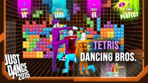 Just Dance 2015 Tetris Dancing Bros Song Gameplay Screenshot Wii Wii U Xbox One Xbox 360 PS4 PS3