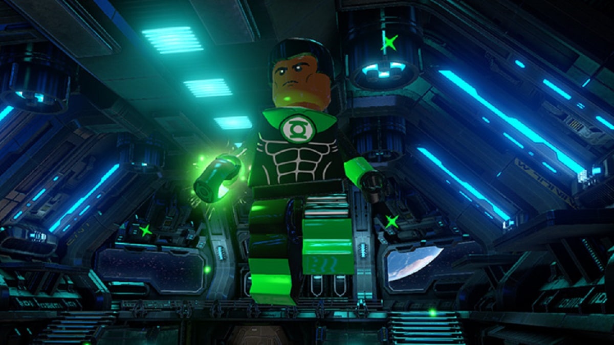 koncept Periodisk immunisering Lego Batman 3 Green Lantern John Stewart Gameplay Screenshot