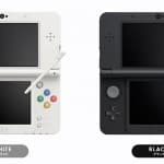 New 3DS 2015 Nintendo System Black And White Colors