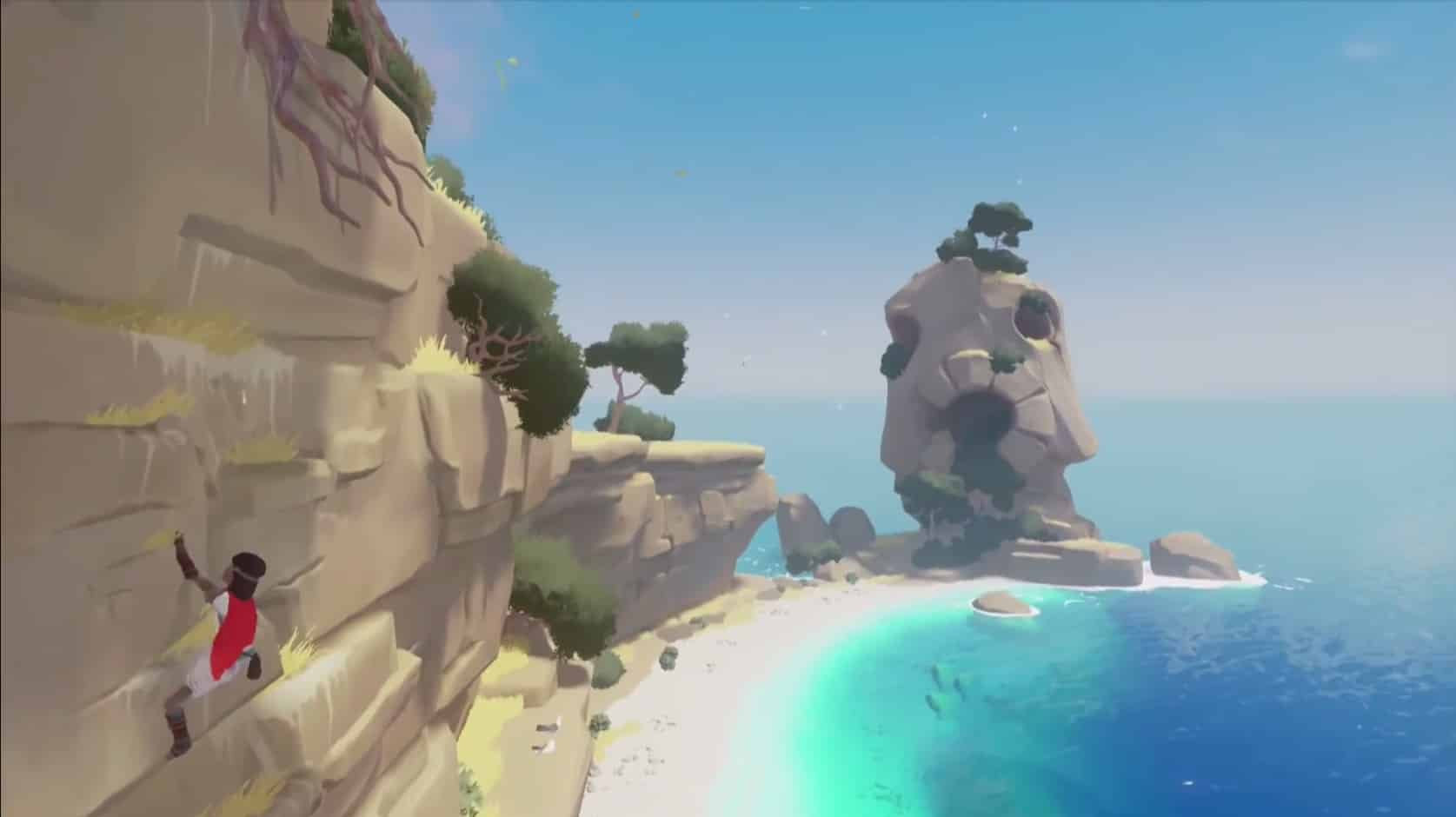 Rime Gameplay Screenshot PS4 Wall Climbing