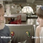 Introducing Robin Williams & Zelda Williams Four Swords Pic