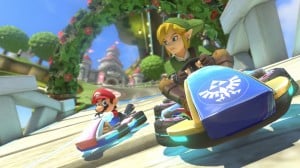 Zelda Karting Link Mario Kart 8 Gameplay Screenshot DLC Pack 1