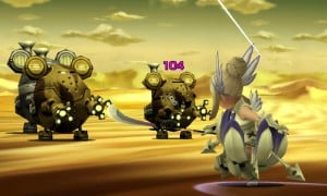 Bravely Second Battle Gameplay Screenshot 3DS