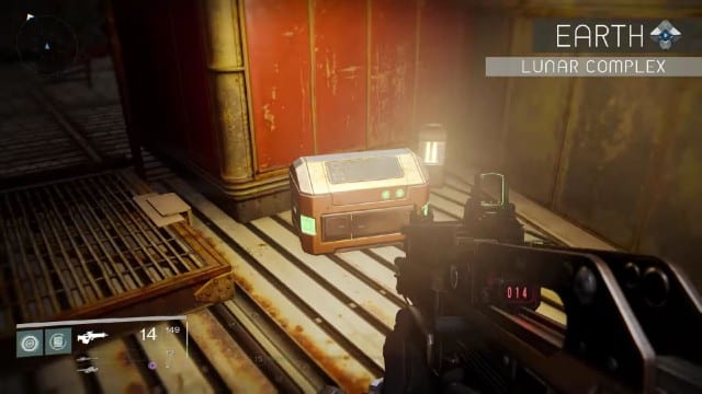 Destiny Gold Chest Location 2 on Earth, Lunar Complex
