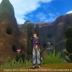 Dragon Quest X 3DS Gameplay Screenshot Cactus Desert Overworld