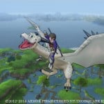 Dragon Quest X 3DS Gameplay Screenshot Flying Mount