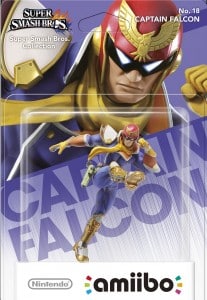 Amiibo Captain Falcon Box Artwork