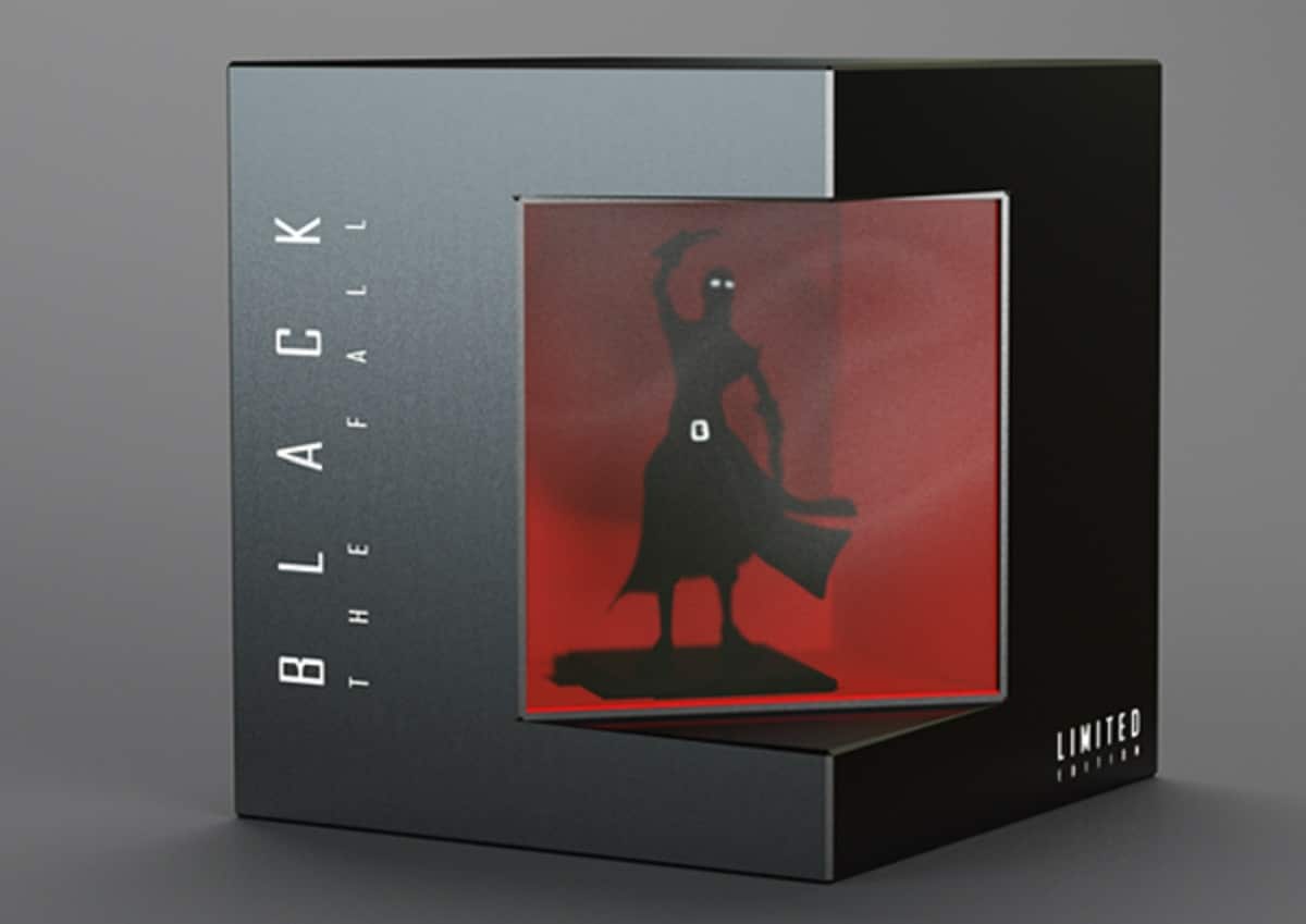 Black the Fall Collector's Edition Box 2 Figure Front