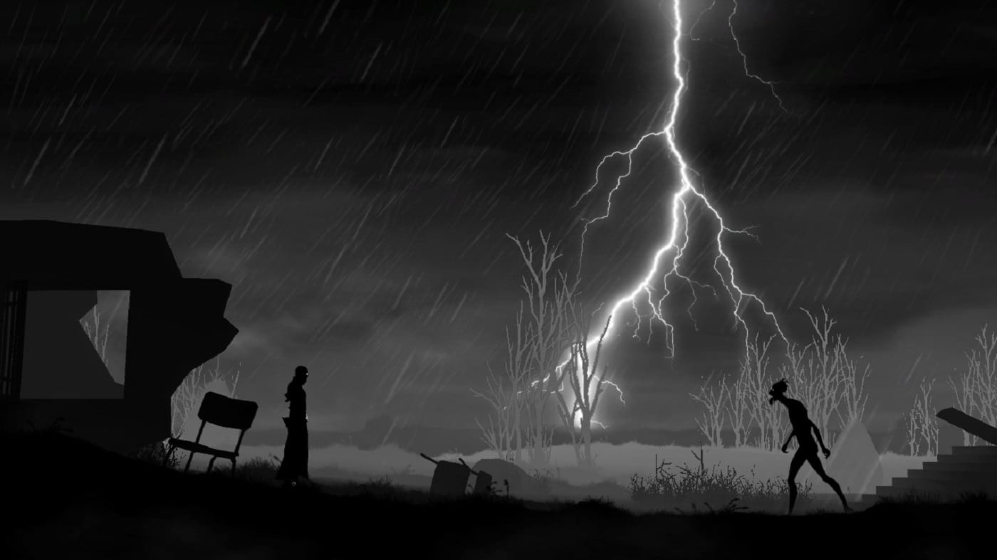 Black the Fall Lightning and Rain Gameplay Screenshot