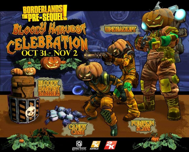 Borderlands: The Pre-Sequel - Halloween Event: Bloody Harvest Celebration