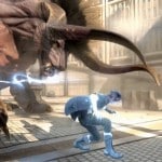 Behemoth Final Fantasy XV Gameplay Screenshot Enemy Attacks