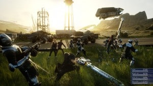 Final Fantasy XV Realtime Battles Gameplay Screenshot
